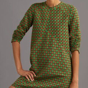 Anthropologie MAEVE Mod Geometric 60's Style Dress Size M